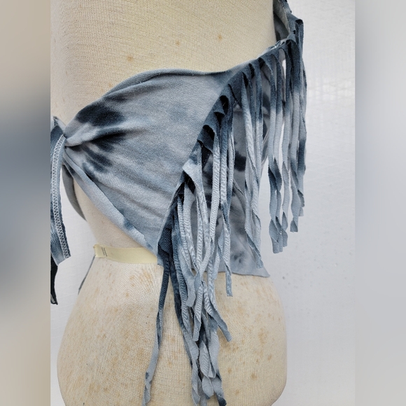 AC/DC Harley Davidson Halter Top Upcycled - Picture 5 of 7